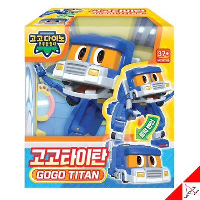 Gogo Dino Mini GOGO TITAN Dinosaurier Transformer Truck Roboter Spielzeug 202...