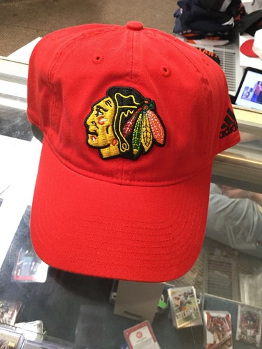 NWOT Chicago Blackhawks Adidas Red Flex 