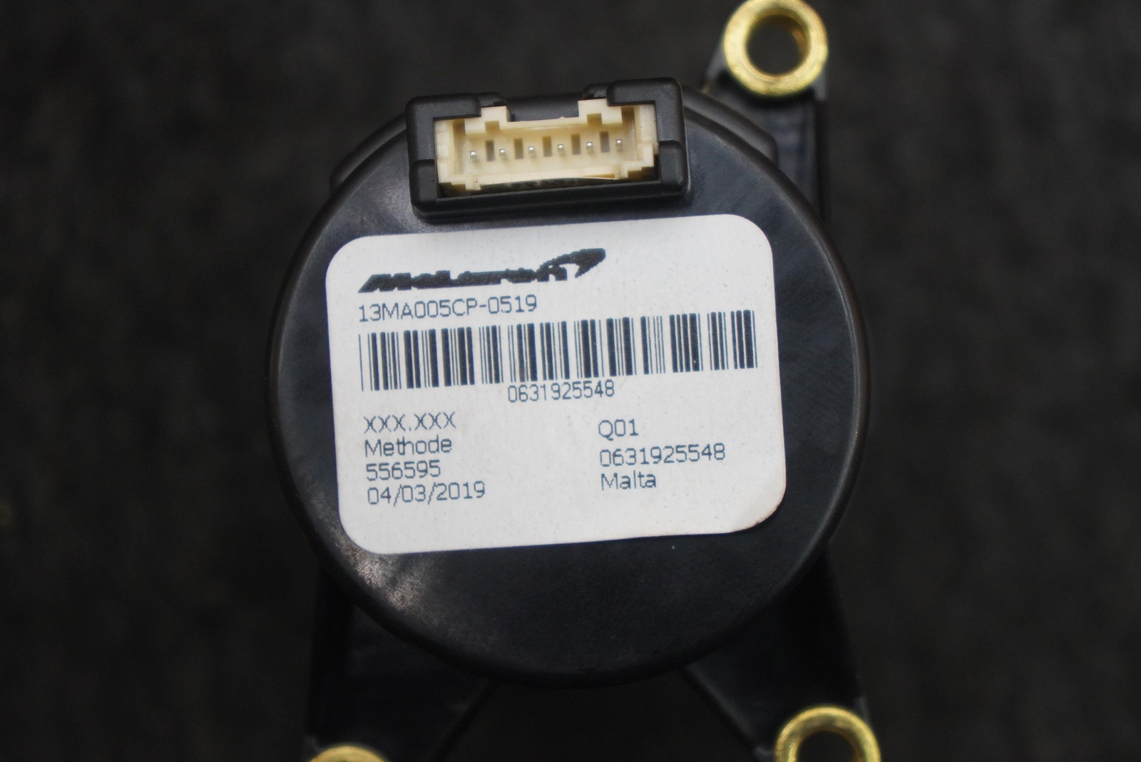 Headlight Headlamp Control Switch Knob Button 13MA005CP OEM McLaren 570S 2019