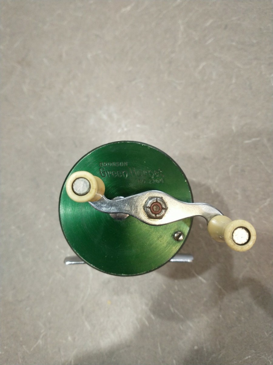 Bronson Green Hornet No. 2200 Vintage Metal Casting Reel | eBay