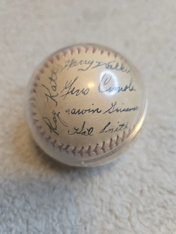 St. Louis Cardinals Baseball 1950-60s Signed?? Stan Musial Plus Others - Image 3 of 4