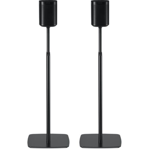 FLEXSON Ajustable pedestales para Sonos uno y Sonos Play: 1 Par Negro-Nuevo