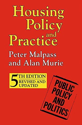 Housing Policy and Practice (Public Policy and Politics) By Pet .9780333731895