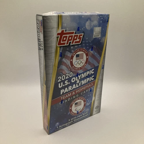 2020/2021 Topps US Olympic & Paralympic Team USA & Hopefuls Hobby Box Olympics