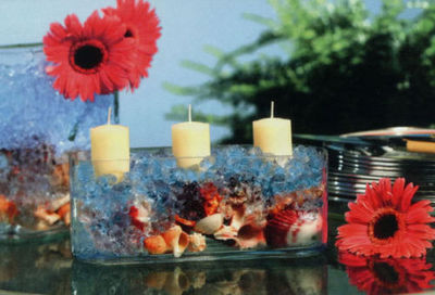 Rocks With Crystals Inside Clear Deco Beads Crystal Accents Water