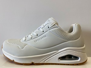 skechers uno trainers ladies black