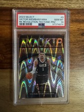 2023-24 Panini Select - Rookie Revolution Red Prizm #9 Victor Wembanyama (RC)