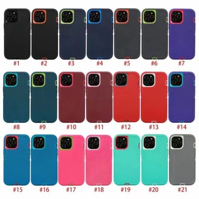 10pcs/lot Hybrid Defender Shockproof Case For iPhone Sam A15 A06 S25 A35 LG Moto