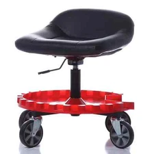 Traxion 2-230 Original Monster Gear Rolling Seat: Adjustable Height