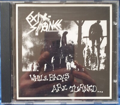 Exit-Stance - While Backs Are Turned (1985) CD Reissue Mortarhate Records
