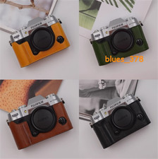 NEW Handmade Case Leather Half Case For Fujifilm XT50 X-T50 Camera Retro Insert