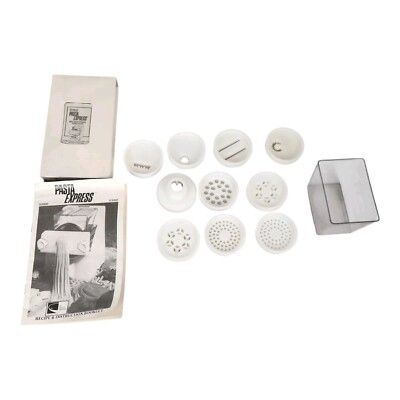 Pasta Machine Dies Discs #10 CTC Pasta Express X1000 X2000 X3000 Plus Extras