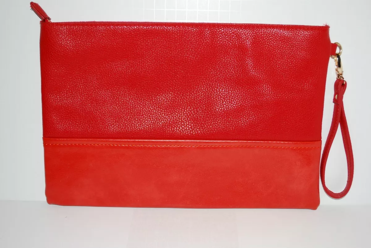 Red clutch bag accessorize sale