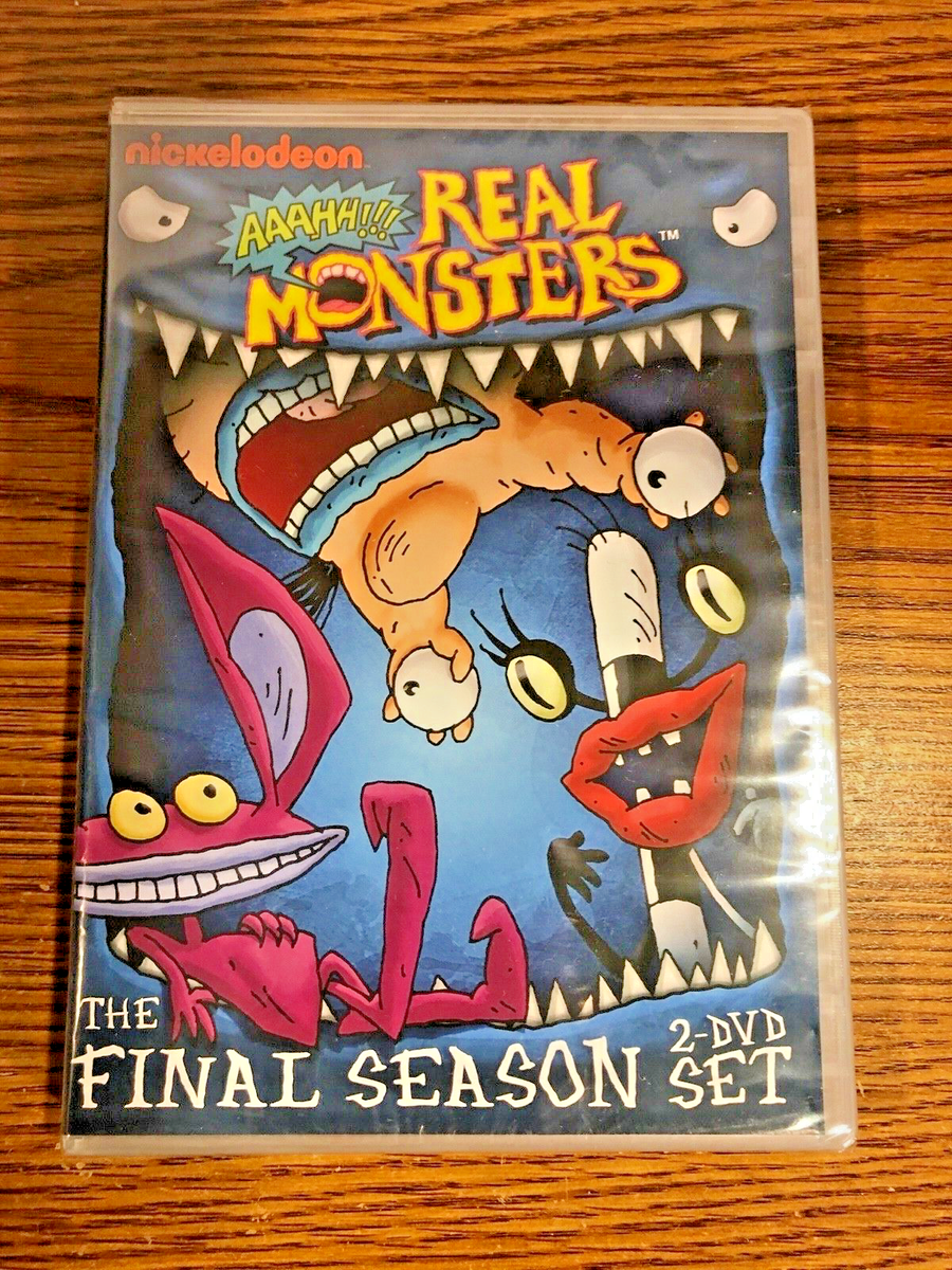 AAAHH!! REAL MONSTERS The Final Season DVD Nickelodeon TV Cartoon