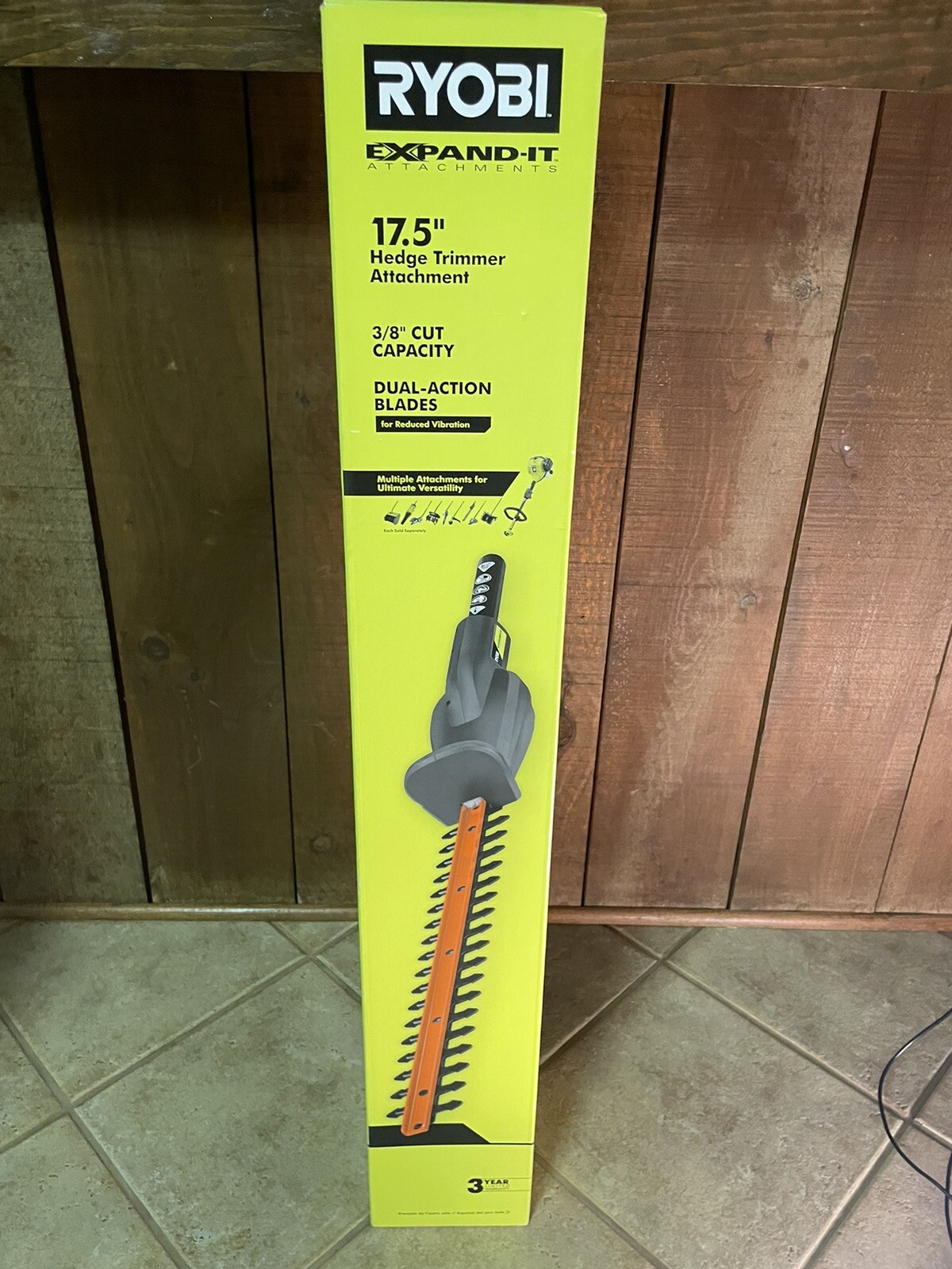  Ryobi RYHDG88 17.5" Hedge Trimmer Attachment Expand It New In Box