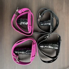BDSM Bondage Head Harness Open Mouth Gag Fixed Deep Throat Plug Adult Cosplay