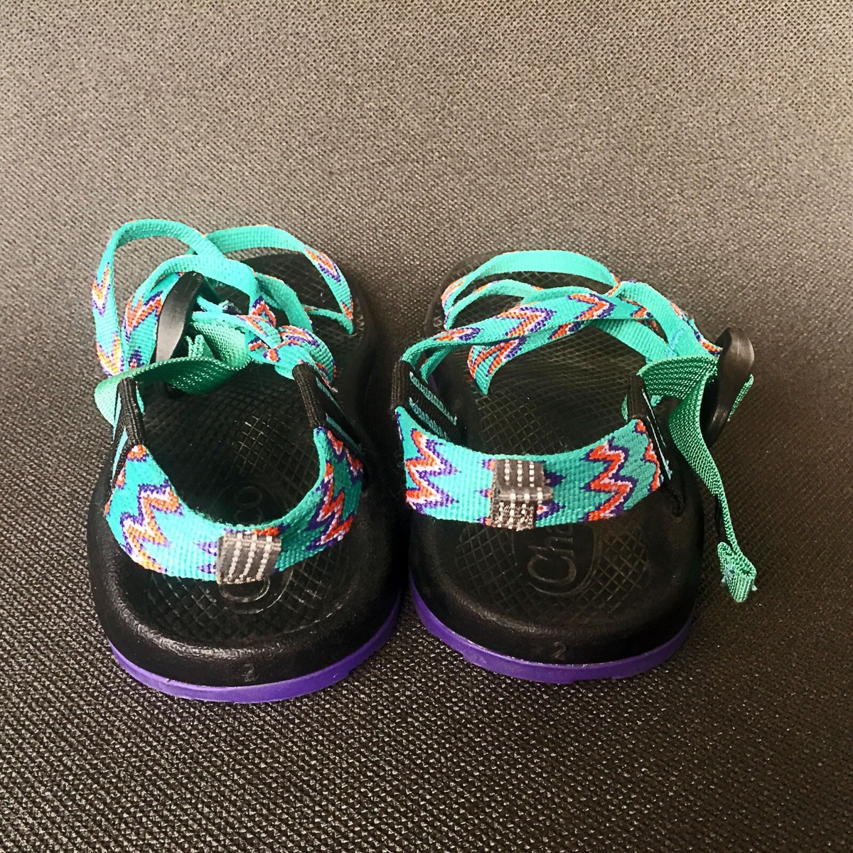 CHACO ZX/1 Mint Leaf Sandals Kids Size 2 EU Size 33 | eBay