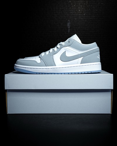 Size 11.5W/10M - Air Jordan 1 Low Wolf Grey (DC0774-105) BRAND NEW - FAST SHIP!! - Picture 3 of 6