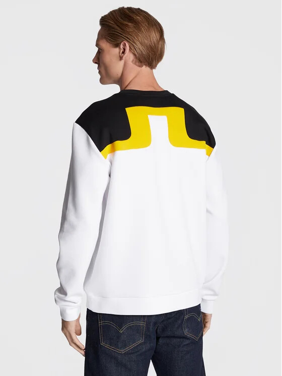 J. Lindeberg Men's Jeff Crew Neck Sweatshirt AMJS06730 0000