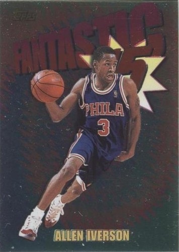 その他 FINEST MASTERS REFLECTOR ALLEN IVERSON 1997-98 TOPPS FINEST MASTERS W/ COATING - ALLEN IVERSON SIXERS