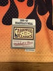 NWT Large L Mitchell & Ness LAKERS 96-97 SHAQUILLE O'NEAL Flames Swingman Jersey — photo 7