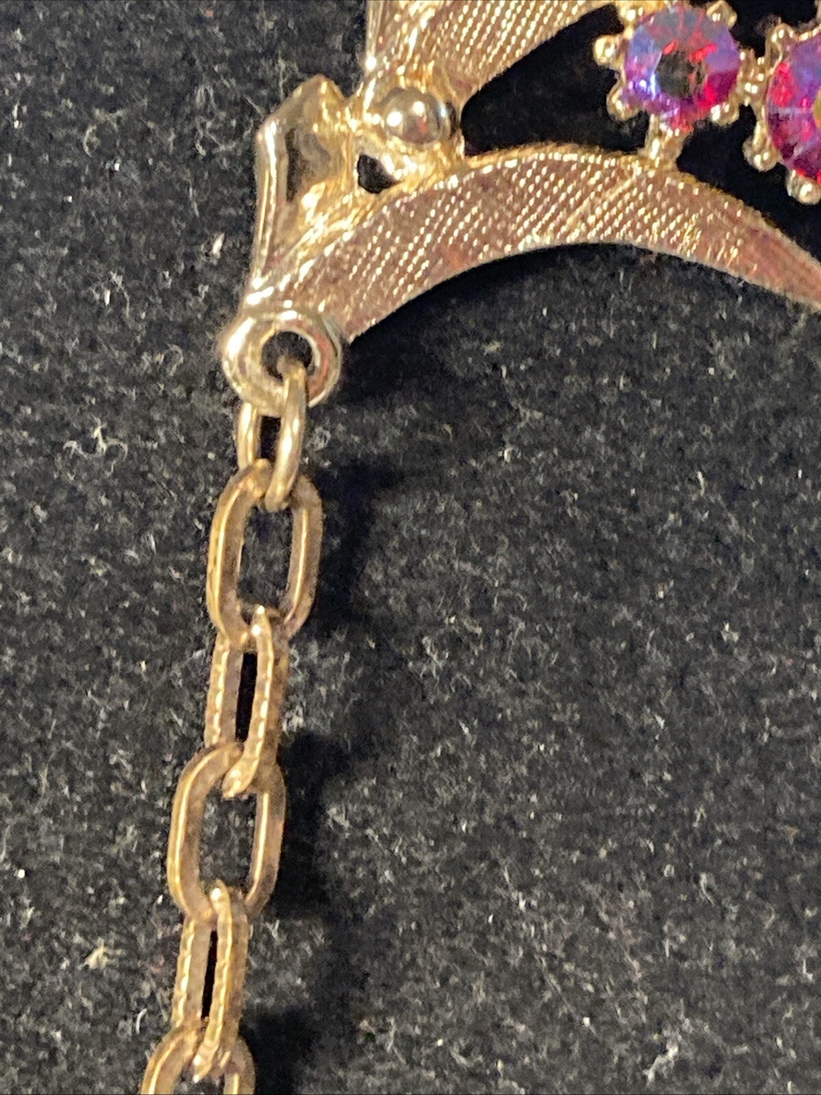 AB Aurora Borealis Ruby Red Rhinestone Crystal Pr… - image 9