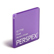 Perspex® Aurora Violet S2 7T58 Frosted Acrylic Plastic Sheet / Various sizes 