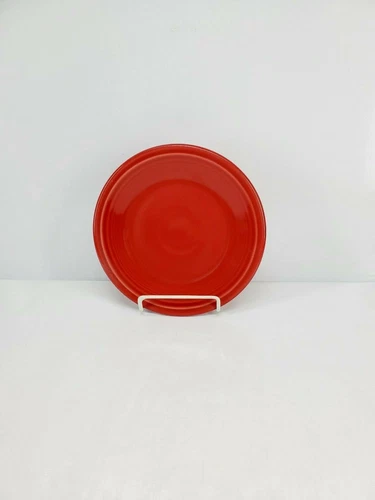SALAD PLATE scarlet red HOMER LAUGHLIN FIESTA 7 1/4" new