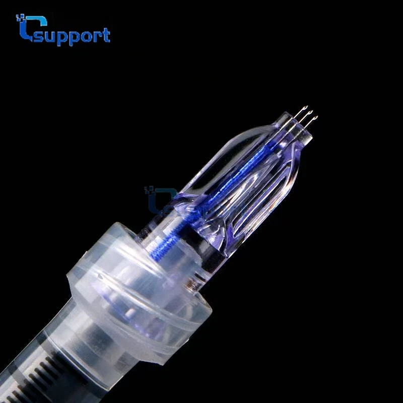 Microneedles de cristal 34G 3 pines/punta de agujas antienvejecimiento ojos líneas de cuello cuidado de la piel Foto 4 de 4