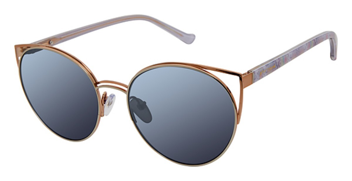 Оправа для очков Betsey Johnson Perennial Millenial SLV Серебристый кошачий глаз 55-17-140 18090₽