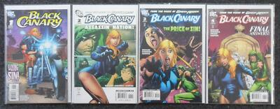 Black Canary Vol. 3 Nr. 1-4 (2007) - DC Comics USA - Z. 0-1/1