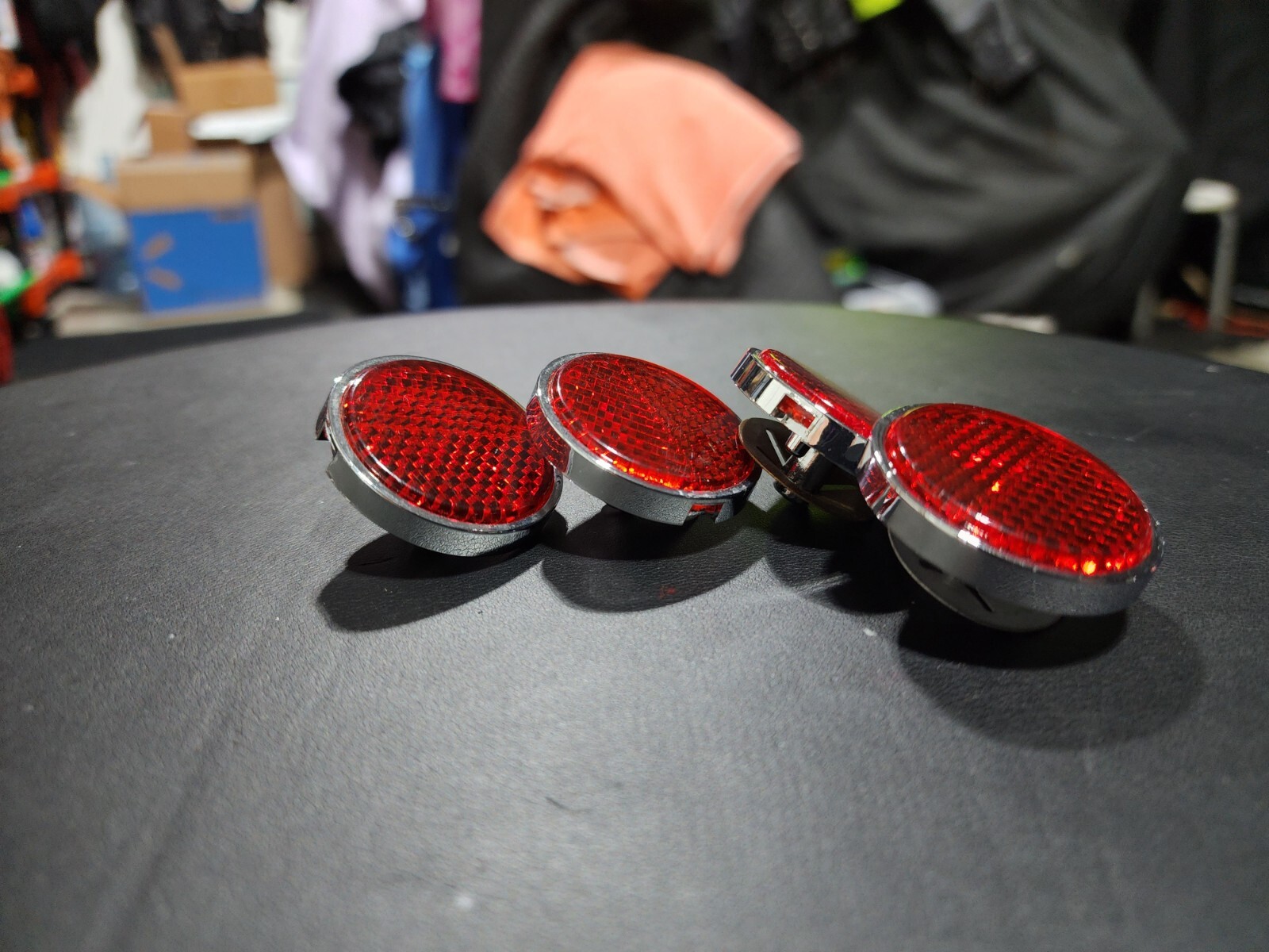 Harley Davidson Heritage Springer Saddlebag Reflectors FLSTS eBay