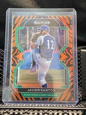 Javier Santos 2022 Prizm Draft Tiger Stripes  #49/99 - #211 Guardians
