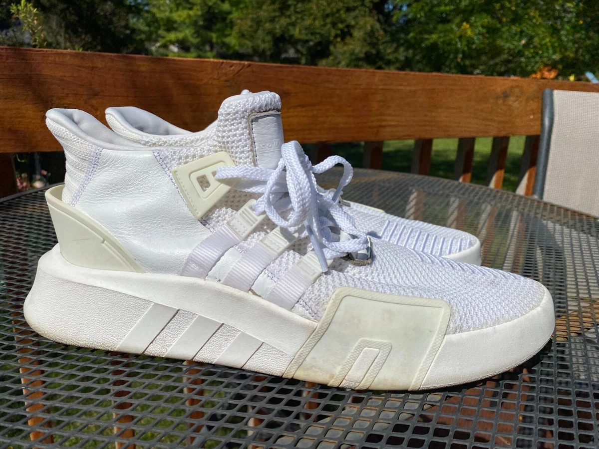 adidas EQT Bask ADV Mens Shoes Triple White DA9534 Size 13 eBay
