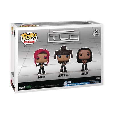 Pop! Rocks TLC Scrubs 3 Pack Vinyl Figure Funko 889698797092| eBay