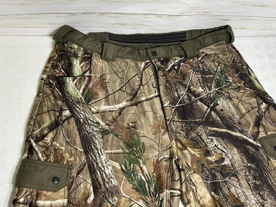 EXCELLENT! Scent-Lok AP Real Tree Camo Hunting Pant XXL 2XL Men THICK FLEECE - Image 2 of 4