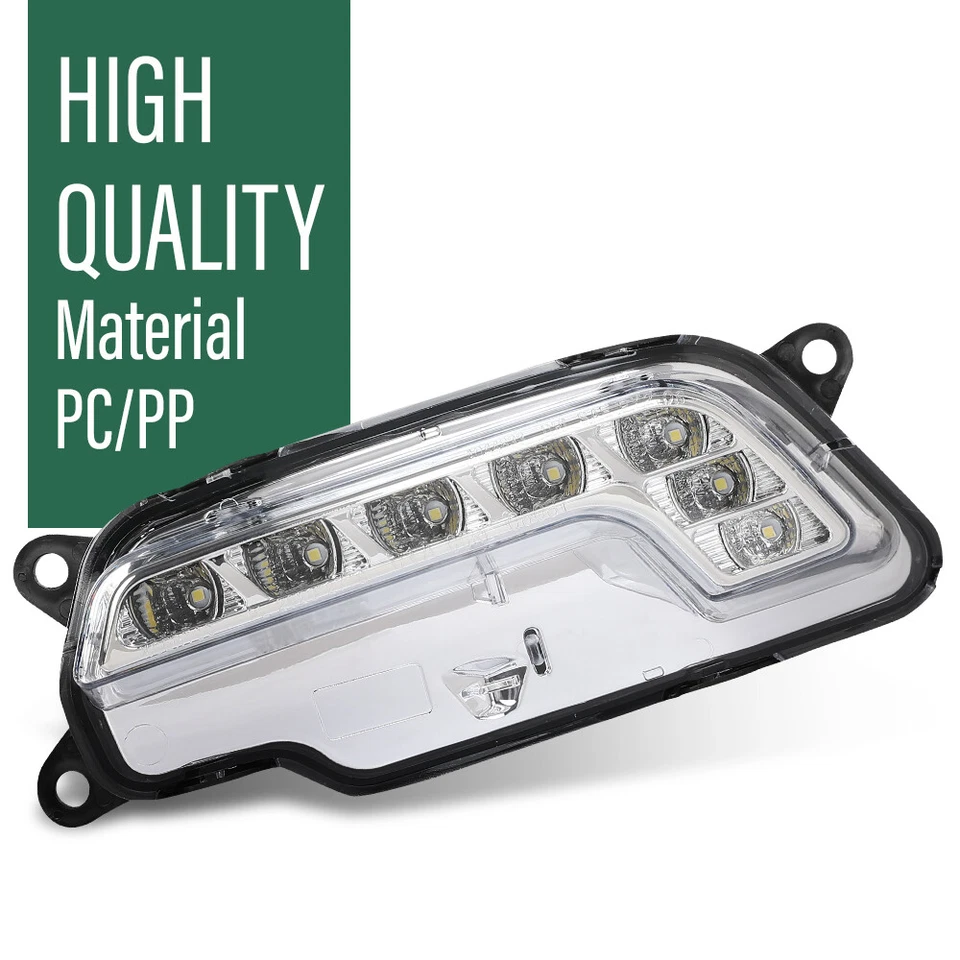 Luces antiniebla LED DRL luces de conducción para 10-16 Mercedes Benz W212 E350 E550 E63 AMG Foto 4 de 4