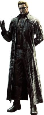 Albert Wesker RE5 Weatherproof Anime Sticker 6'' Car Decal S1