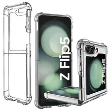 Clear Case For Samsung Galaxy Z Flip 5 5G Shockproof Slim Bumper Phone Cover