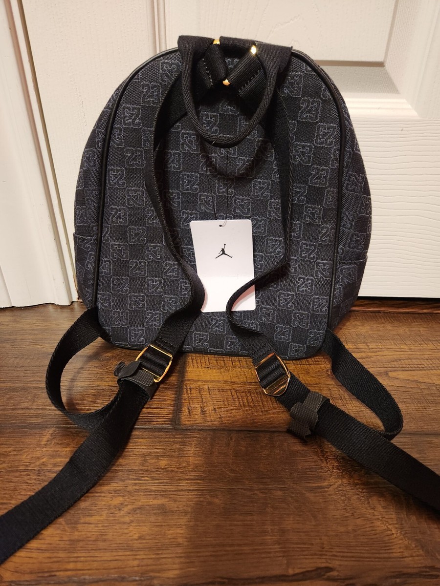 Limited Edition Air Jordan Monogram Mini Backpack. Black | eBay