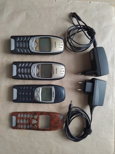 2x Nokia 6310 1x Nokia 6210 + zestaw głośnomówiący samochodowy
