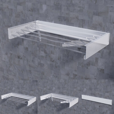 Collapsible indoor outdoor laundry rack