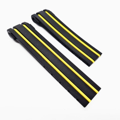 Original Tissot T-Race T092417A / T092427A Blue White Rubber Watch Band Strap