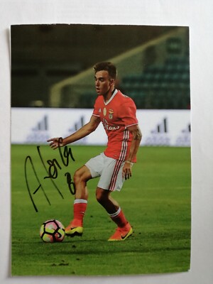 Andre Horta + original signiert Autogramm Foto Benfica Lissabon + Braga Portugal