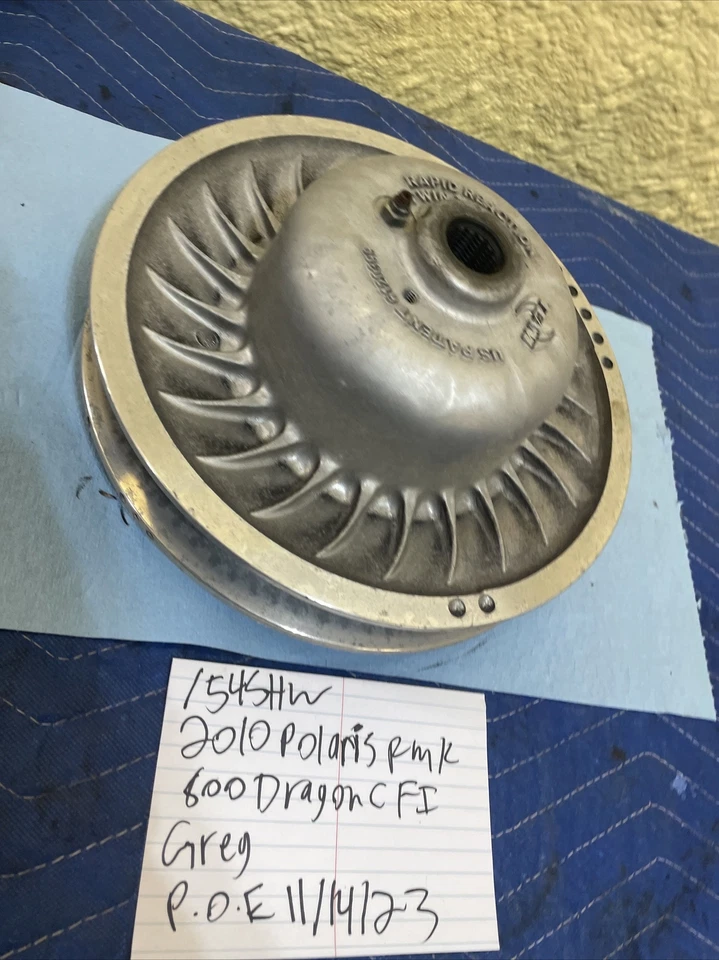 2010 Polaris Dragon Rmk 800 Team Secondary Clutch 58-38-36-ER 154 - Image 2 of 4
