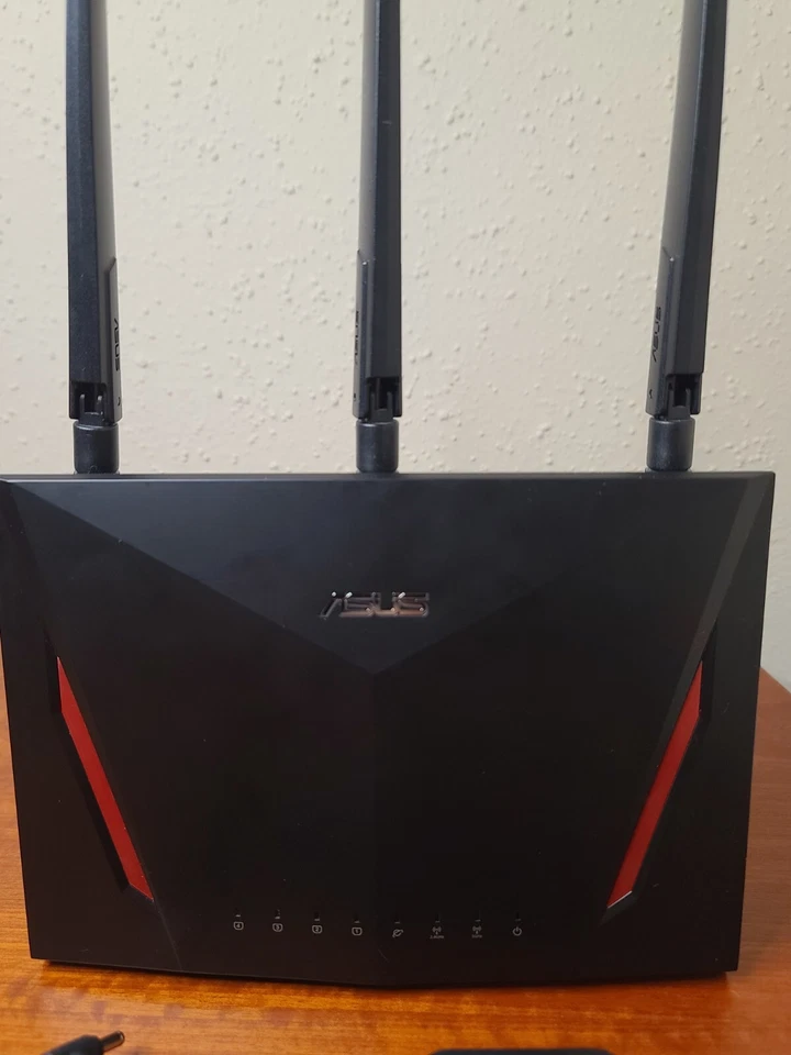 ASUS AC2900 Dual Band Gigabit WiFi Gaming Router - Black (RT-AC86U) - Image 3 of 4