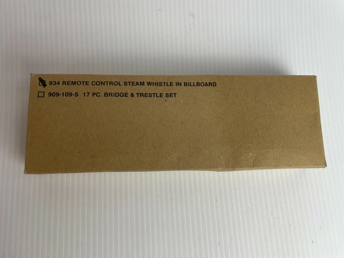 Tyco HO 934 Remote Control Steam Whistle In Billboard eBay