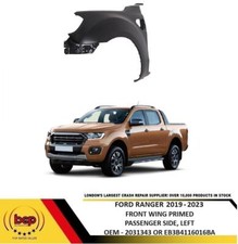 FORD RANGER 2019 &ndash; 2023 FRONT WING FENDER SIDE PANEL PRIMED PASSENGER SIDE LEFT