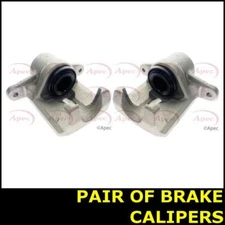 Pair Brake Caliper Rear Left Right FOR SUBARU LEGACY III 2.0 03->09 Petrol Apec