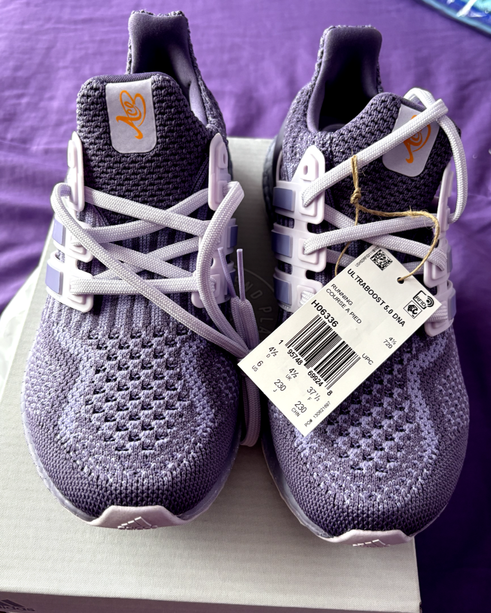 Adidas: Women's Ultraboost 5.0 DNA H06336, CLR: Tech Purple/Gold